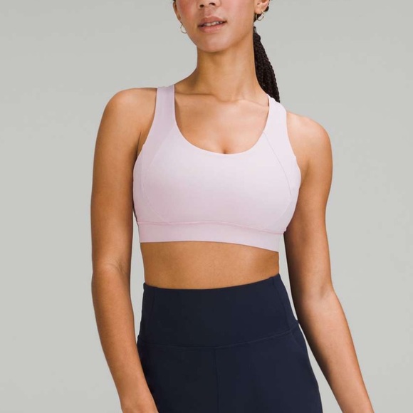 Lululemon Free to Be Elevated Bra *Light Support size 2 very light pink - Picture 2 of 6